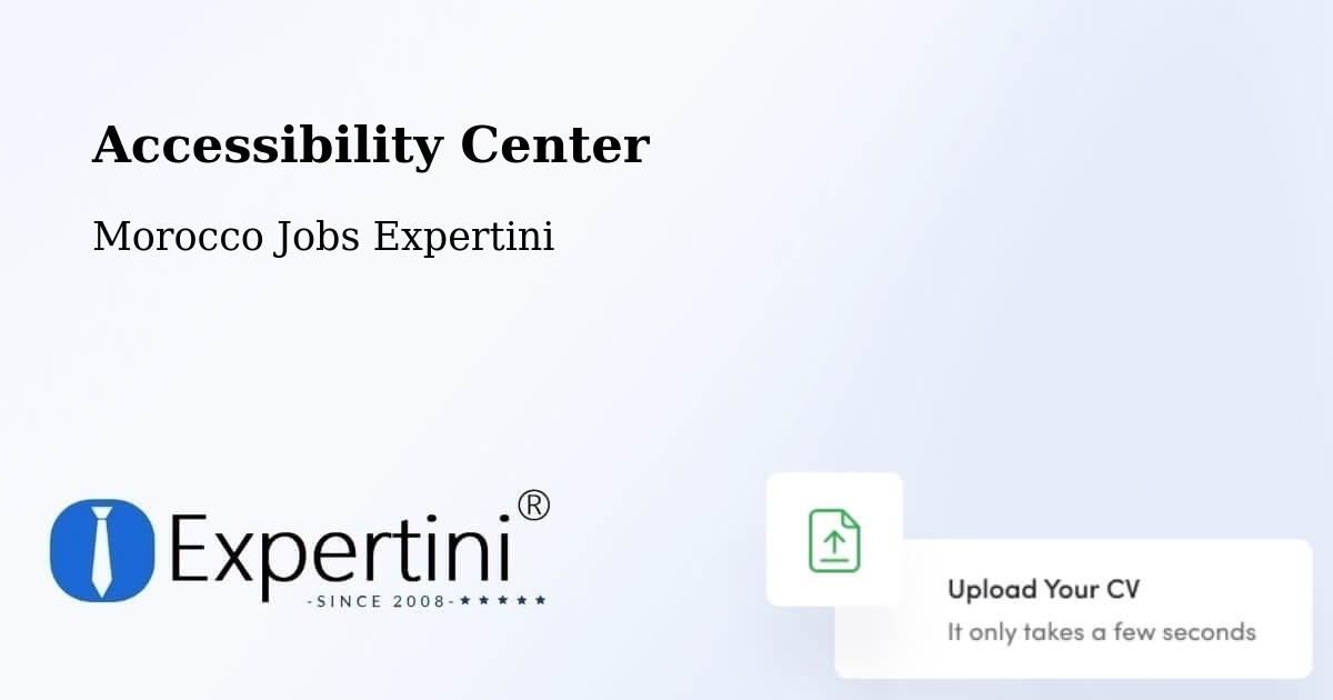Accessibility Statement – Marrakesh - Morocco Jobs Expertini