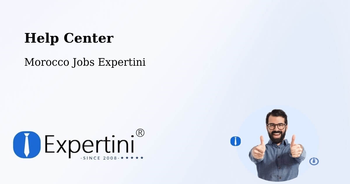 Help Center – Marrakesh - Morocco Jobs Expertini