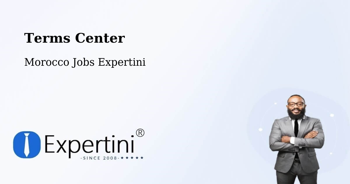 Terms of Service – Marrakesh - Morocco Jobs Expertini
